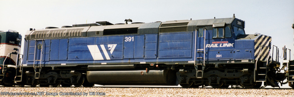 Montana Rail Link F45 391